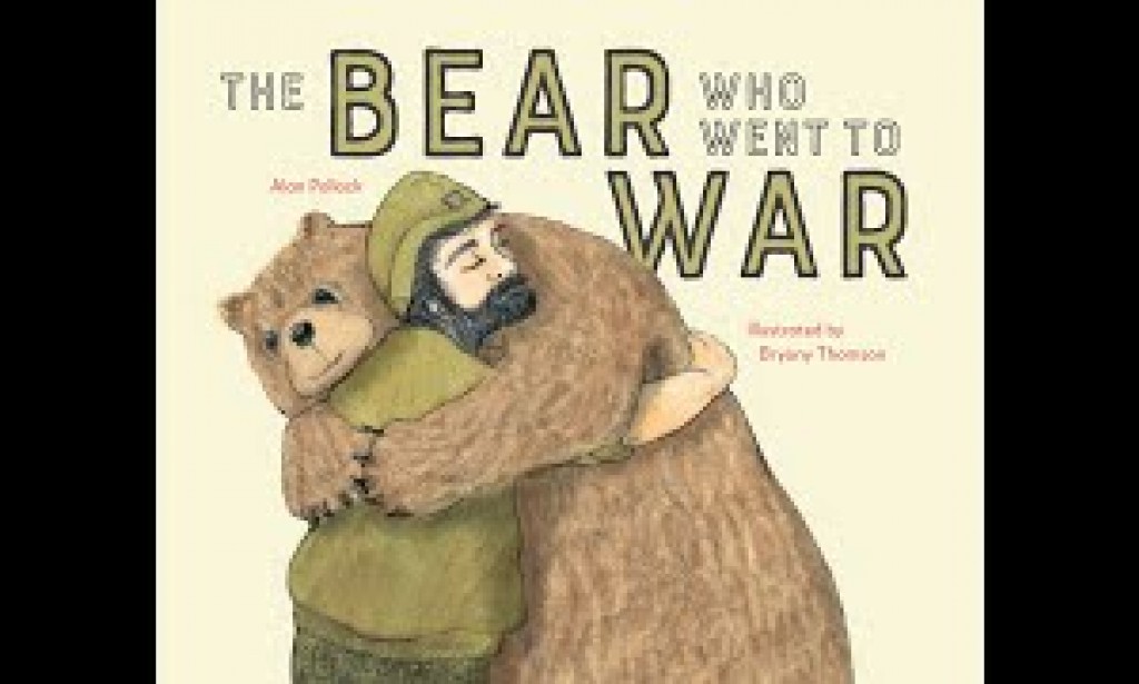 A smoking bear who became the hero of World War 2!!