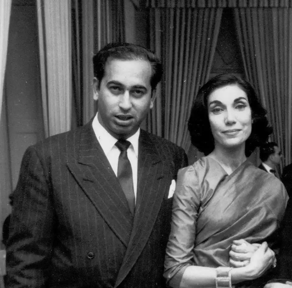Mr and Mrs Bhutto