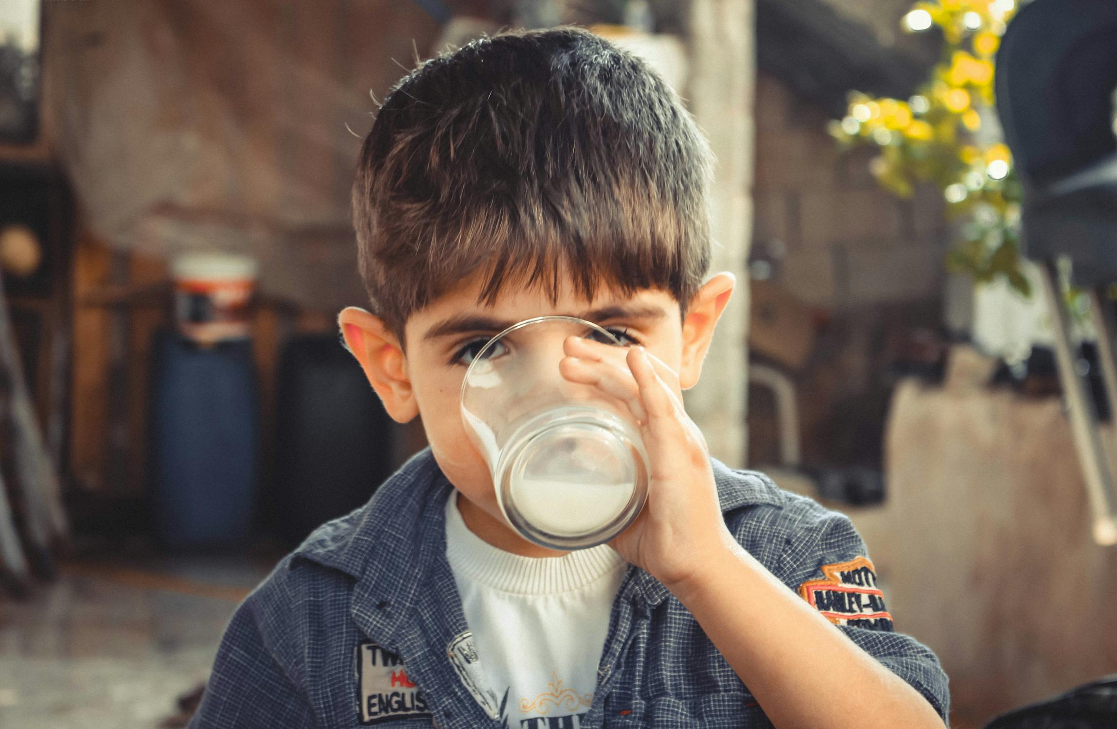 Milk for children healthy bones