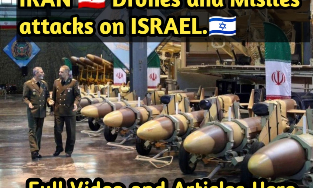 Iran drones and missiles have arrived in Israel, world war III