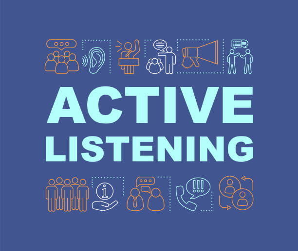 Active listening helps improving communication skills