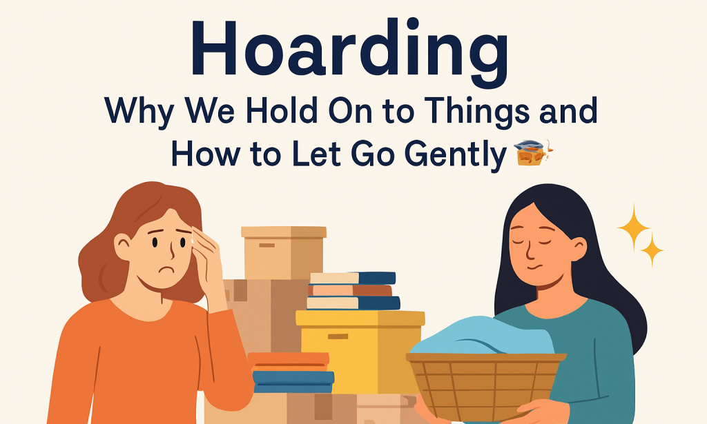Hoarding: Why We Hold On to Things and How to Let Them Go Gently 🧺✨