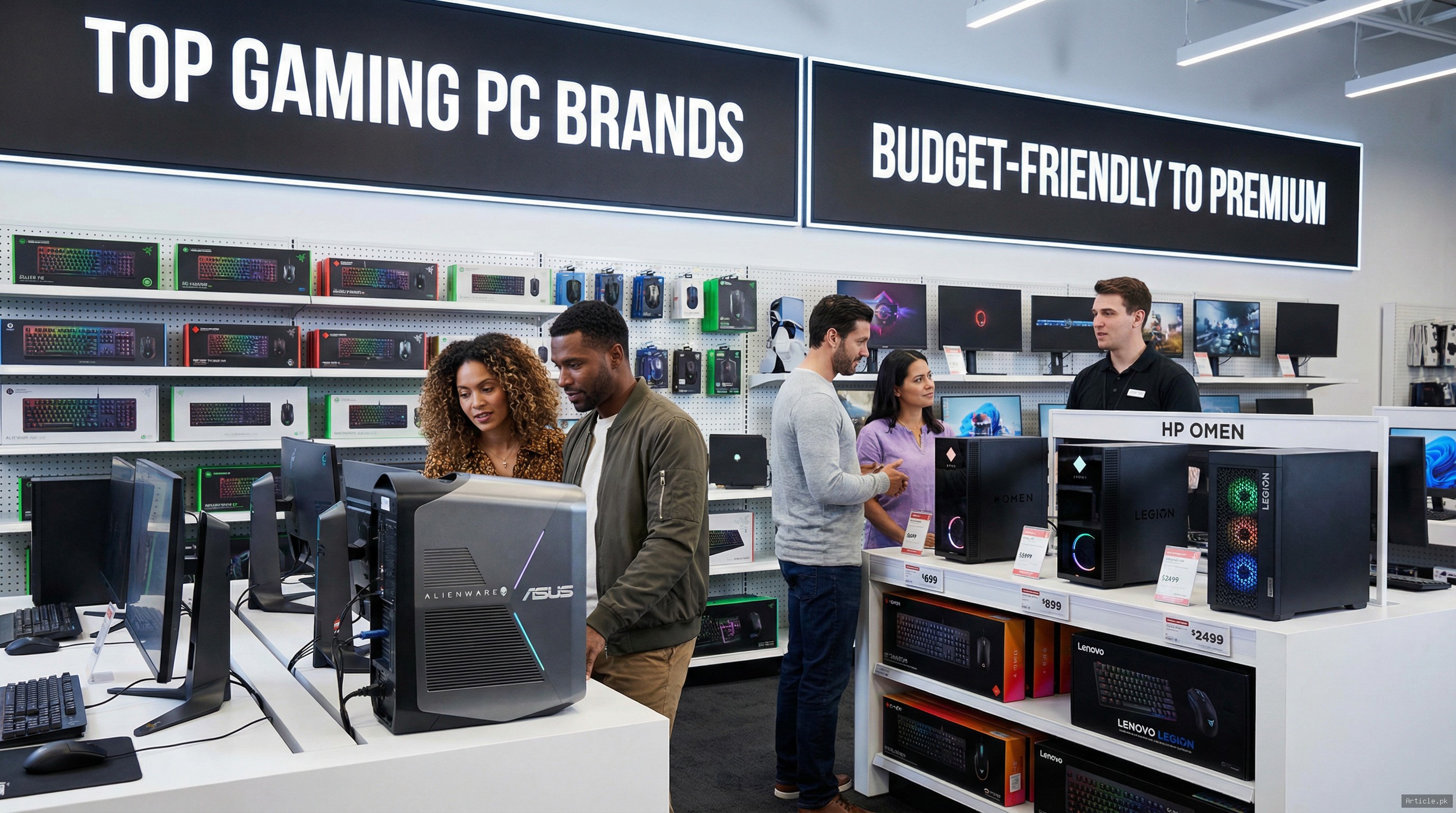 Top Gaming PC Brands and Manufacturers
