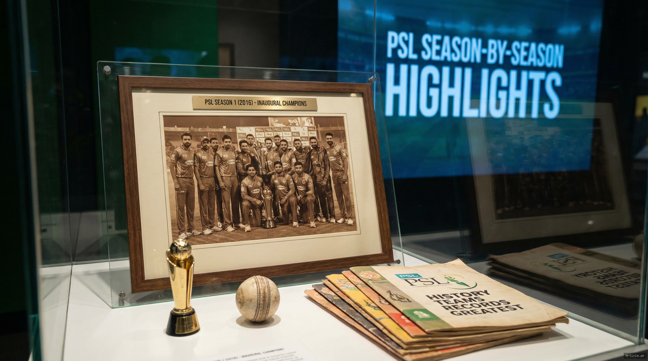 PSL Season-by-Season Highlights