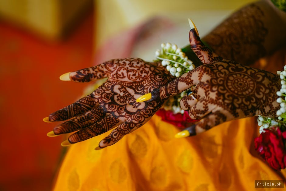 Types of Bridal Mehndi