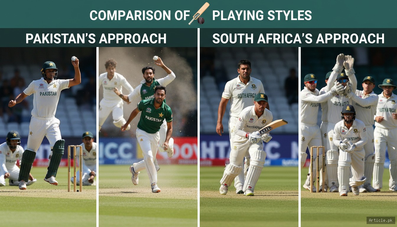 Comparison of Playing Styles