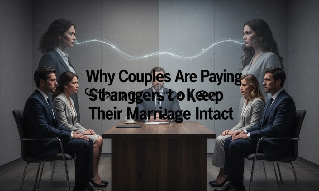 Why Couples Pay Strangers to Save Their Marriage Now