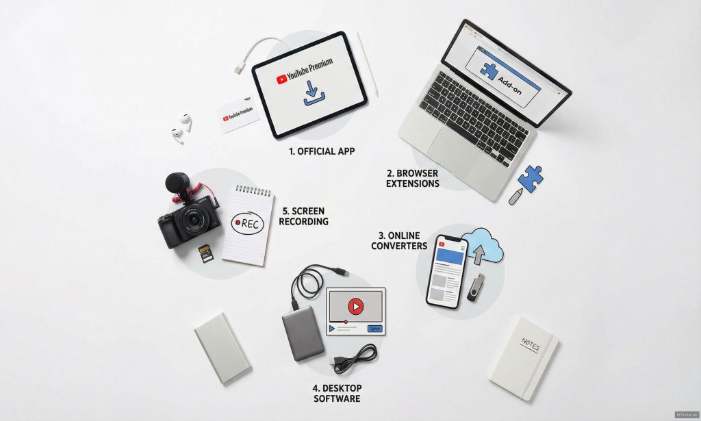 How to Download YouTube Videos in 2026: 5 Best Methods That Actually Work