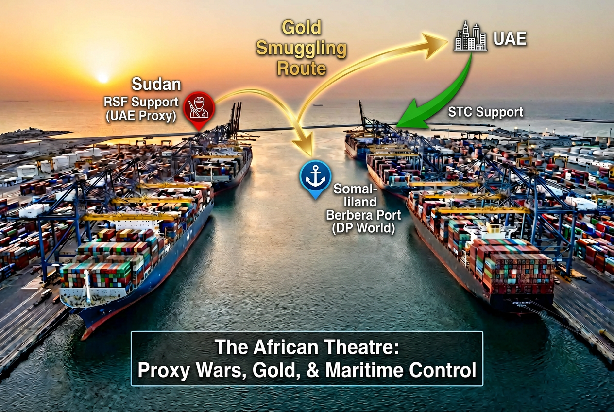 Proxy wars by UAE in state of economics