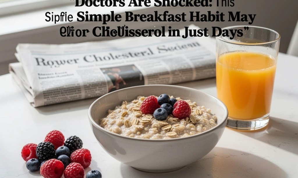 Lower Cholesterol Fast With This Simple Breakfast Habit