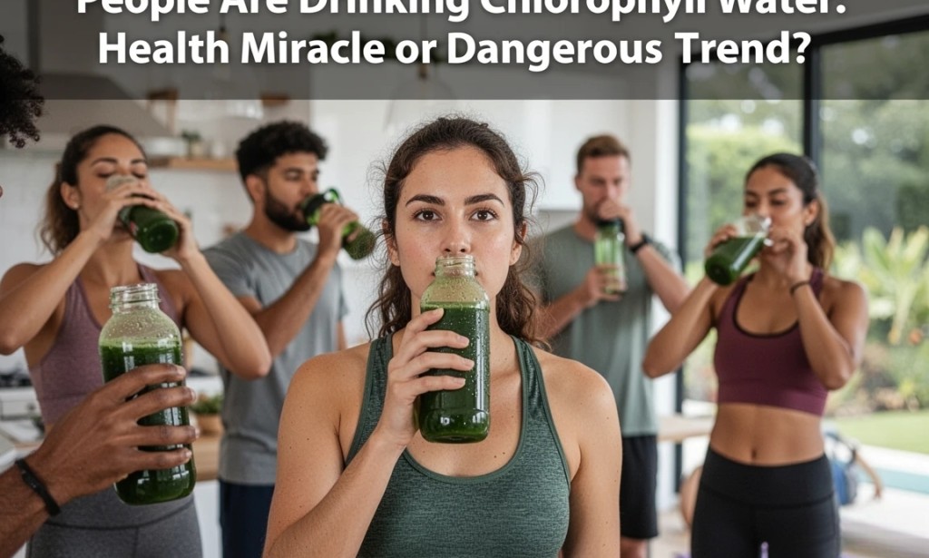 Chlorophyll Water Craze: Health Miracle or Dangerous Trend?