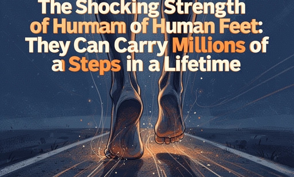 Human Feet Strength: Millions of Steps in One Lifetime