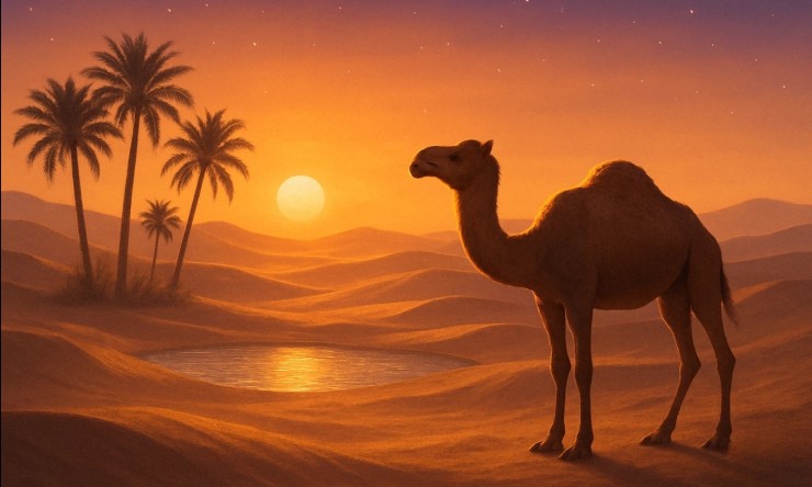 Your Eyes Would Fail in the Desert: Camel Survival Secrets