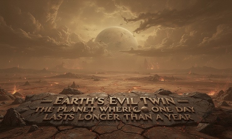 Earth's Evil Twin: One Day Lasts Longer Than a Year on Venus