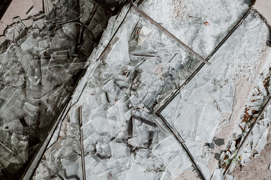 shattered glass